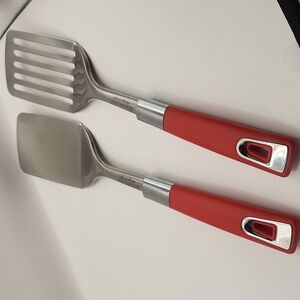 "Gold Coast" 2Pc. Kitchen Spatulas Cooking Utensils